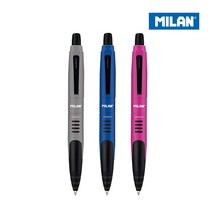 MILAN 밀란 컴팩트 볼펜 1mm, 1개, 레드