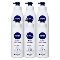니베아 SOS케어 극건성 피부용 바디로션 400mL X 6개