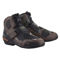 Alpinestars 알파인스타 오토바이 바이크 슈즈 224 4320 Ran Drystar Motorcycle Shoes 남녀 공용, black brown camo