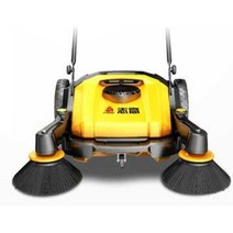 무동력 스위퍼 청소 사무실 산업용 청소장비 주차장, 오렌지 A타입