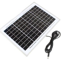 태양광판넬 12V 20W 캠핑카 카라반 지붕 전지판 충전, 12V20W+배터리+컨트롤러