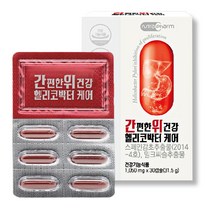 간편한 위건강 헬리코박터 케어 밀씨슬추출물 실리마린 스페인 감초 추출물 글라브리딘