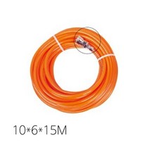 코리아뉴매틱 연질파워호스 10x6x15M 주황