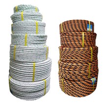 PP로프 PE로프 8mm 10mm 12mm 빨래줄 현수막끈 천막끈, PP로프-10mm