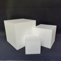 eps블럭 공법 공사 시공 외부 건축용스치로폼 비드법, 25K 고밀도 40x40x40cm 1개