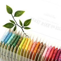 (당일출고) 프랑스자수용 울사 - 베리에이션사 24색상 울사낱개구매 / 울사 혼합사 / 자수실세트, VE16