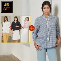 [로질리] [4종]여성미스티에스닉블라우스