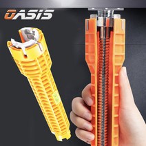 싱크대 세면대렌치 수도관 파이프 수전 교체 배관 수리 공구, C16:싱크대 렌치 싱글(5in1)