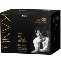 동서식품 카누 다크로스트 스위트 아메리카노100T+20T