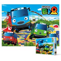 100 피스 직소 퍼즐 -타요 놀이동산 (큰 조각) #992EA 아이리스, 본상품선택, 1, 본상품선택