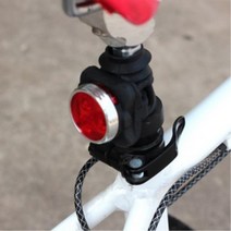 레저용 자전거 USB 충전형 LED 안전등 전조등 자전거경광등 자전거안전등 자전거불, 1개, 레드