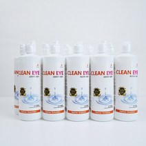 멸균 생리 식염수 세척액 일회용 렌즈 콘택트렌즈 크린아이 370ml 10개