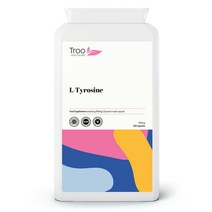 영국산 트루 L-타이로신 500mg 120캡슐 / L티로신 집중력 뇌영양제 Tyrosine