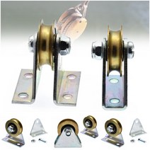 롤러 휠 로프 베어링 짐 옮기기 다용도 도르래 롤링 힐 도르레 트롤리 가구, C형 G00902