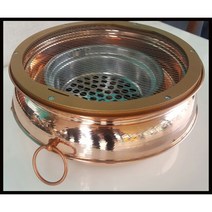 캠핑 바비큐 글램핑 용품 동화로 동석쇠 황동 화로 석쇠별도 구이팬, 황동화로