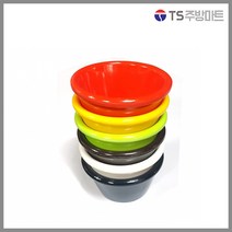 대명멜라민 미색 - 멜라민 잼볼 원형 (국내생산 멜라민 흰그릇 하얀그릇 업소용그릇), DM-6, 흰색
