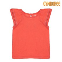 짐보리 여아용 블라우스 반팔티 GBS2419536LPI