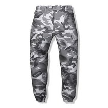 (스나이퍼샵)밀리터리 카고 반 밴딩 조거 팬츠