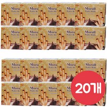 모롤 달콤함과 고소함을 함께 웨이퍼 롤 초코72g x20봉 식감까지 완벽, 모롤 웨이퍼 롤 초코72gx20봉