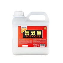 캉가루 톱코트 3.75L 표준형 수지왁스 왁스 PVC타일
