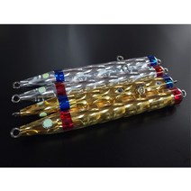 KS컴퍼니 미러 홀로그램 봉메탈 왕대구 메탈지그 지깅 대구메탈 350g 400g 450g, 450g(21파이), 실버블루(1개입)