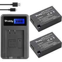 2pcs 1300mah lp-e17 lp e17 카메라 배터리 usb lcd 충전기 canon eos m3 m5 m6 750d 760d t6i t6s 800d 8000d 키스 x8