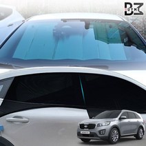 올뉴쏘렌토 차박 캠핑 모기장 햇빛가리개세트, 모기장승용6종세트