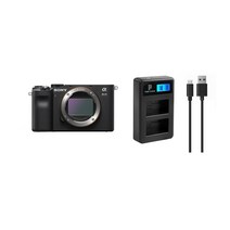 소니 ZV-E1용 충전기 USB듀얼 호환충전기, 1.USB듀얼충전기(어답터미포함)