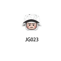 제2 차 세계 대전 군인 JJ001-005 Moc 블록 조립 모델 장난감 소년 소녀 JG022-026, 10 JG023