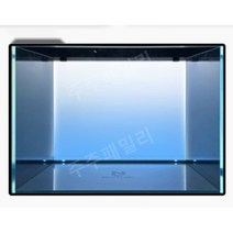어항 백스크린 어항배경 수족관 장식 벽지 꾸미기 RGB 수조 배경, LED퓨어화이트+스위치리모컨60x36cm