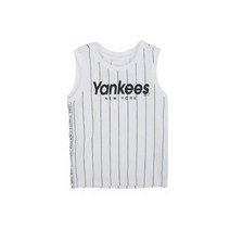 엠엘비 MLB 키즈 스트라이프 민소매 티셔츠 71TK65831-50W