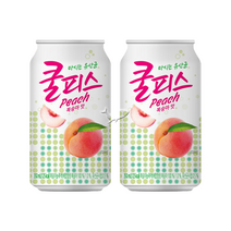 쿨피스 복숭아 350ml 30캔, 30개