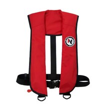 니오스 자동팽창식 구명조끼 레드
