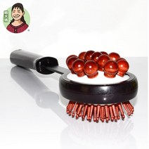 복숭아나무 안마봉 등두드리기 망치 양생 경락 목조망치 등어깨 안마기, D개