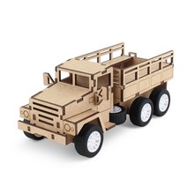 DIY 풀백카 ( 육공 트럭 ) 디테일한 3D입체모형 군용트럭