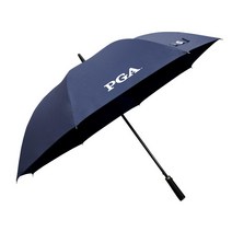 PGA 골프 무지 2단 자동우산 블랙 1개, UV코팅75, 네이비
