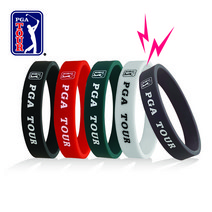 PGA TOUR 정전기 방지 팔찌 스파클 캔슬링, S, 레드S