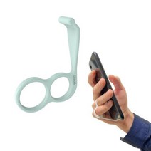 스마트링 핸드폰 거치대 스마트톡 톡홀더 연블루, 연핑크