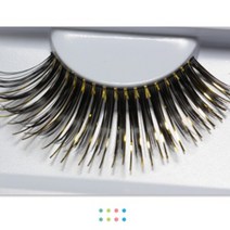 분장용쇼걸속눈썹, 실버쇼걸속눈썹, 1개