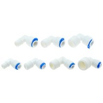 RO 워터 퀵 파이프 피팅 1/4 3/8 OD 호스, 1I4 호스-1I4 스레드, PL
