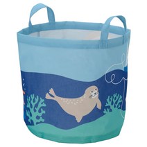 이케아 블로빙아드 수납가방 41X42cm 장난감 인형 정리 바구니 어린이