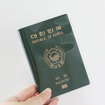 투명 여권 케이스 신여권 커버 1p, 1개