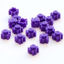 디폼블럭 8mm 캐릭터 도안 세트, 리필용(퍼플)