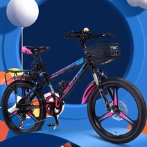 22인치 MTB 20인치 자전거 초2 초3 초4 초5 초6 경량, 18인치 싱글스피드 프리미엄 에디션 핑크