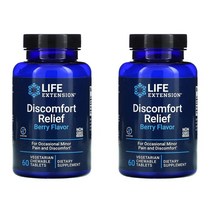 1+1 라이프익스텐션 PEA Discomfort 릴리프 팔미토일에탄올아미드 60정 2개, 1개, 기본
