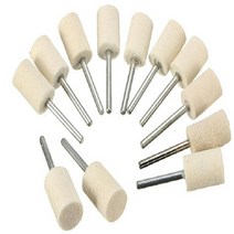 양모추/ 양모추지석 추양모 빠우 광택 폴리싱, ￠13-15 (샹크3mm)
