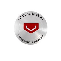 자동차휠캡 4 개몫 45mm 56mm 60mm 65mm vossen 정밀 시리즈 자동차 휠 센터 허브 캡 스티커 자동차 배지 엠블럼 스티커 데칼, 실버 2