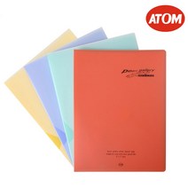 아톰 갤러리 앨범 미니포켓앨범 PA107 4x6 1단 40포켓, 적색, PA107 앨범4x6(1단)40포켓