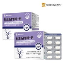 대웅생명과학 프리미엄 엠에스엠, 120정, 2개