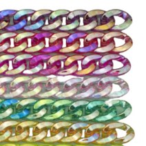 컬러아크릴체인 키링 마스크목걸이 폰스트랩 가벼운 안경줄 분실 방지 가방 숄더백 DIY 공방 수공예 학생 커플 핸드백 핑거 만들기 미니백 부자재 알록달록 이쁜 투명화이트